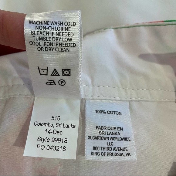 Lilly Pulitzer Pink Colony Flamingo Callahan Shorts Size 0 - Picture 7 of 7